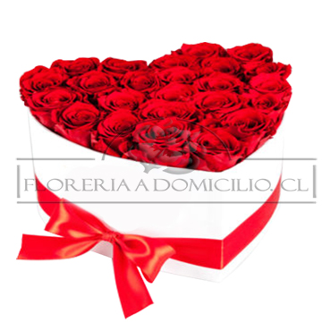 30 Rosas en Caja Coraz�n